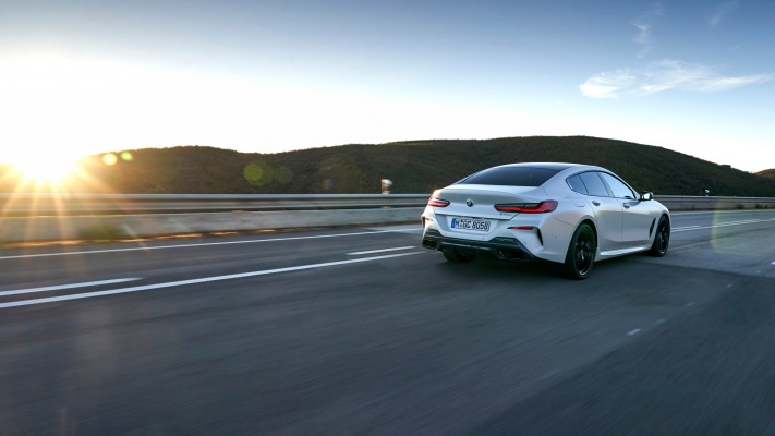 BMW 840i Gran Coupe 2020. Desktop wallpaper