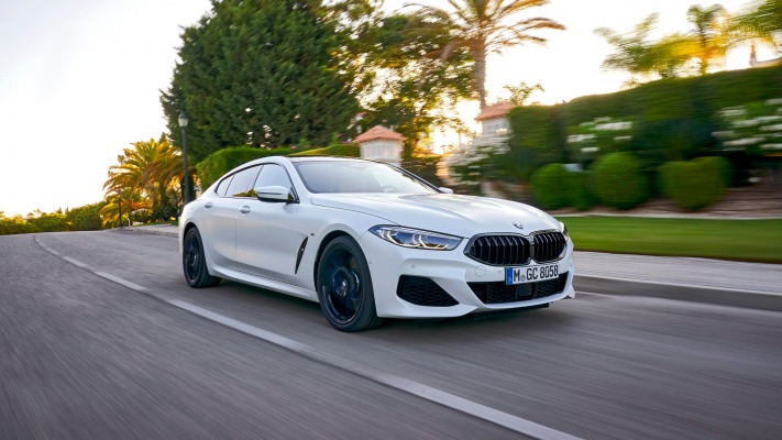 BMW 840i Gran Coupe 2020. Desktop wallpaper