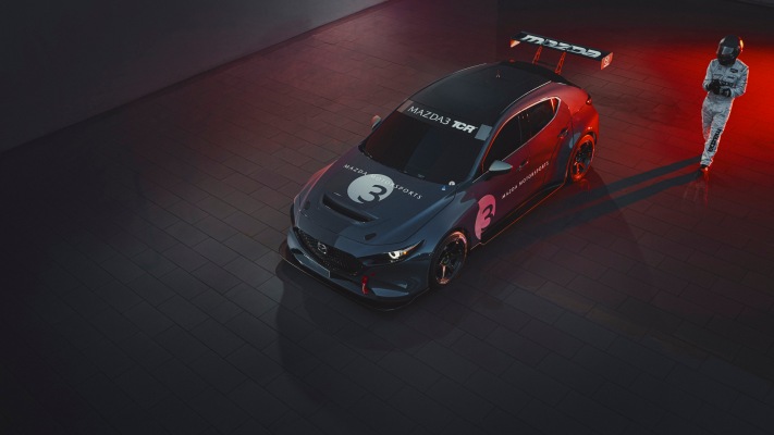 Mazda 3 TCR 2020. Desktop wallpaper