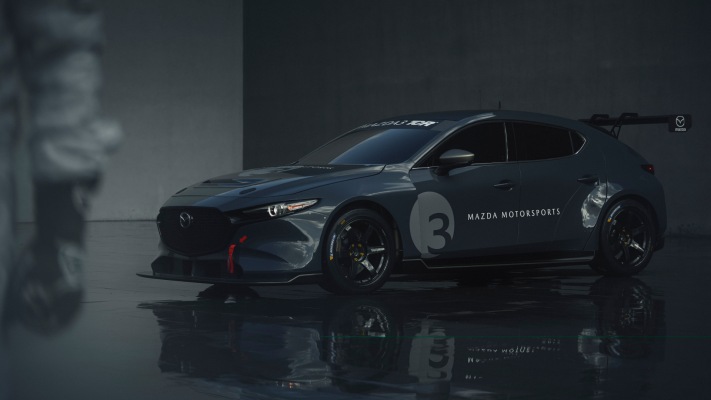 Mazda 3 TCR 2020. Desktop wallpaper