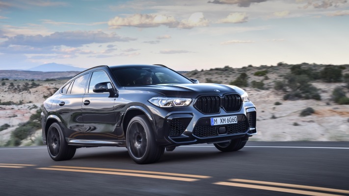 BMW X6 M Competition 2020. Desktop wallpaper