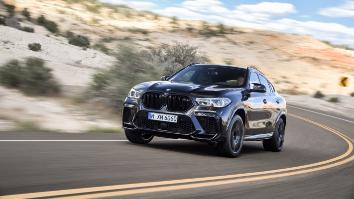 BMW X6 M Competition 2020. Desktop wallpaper