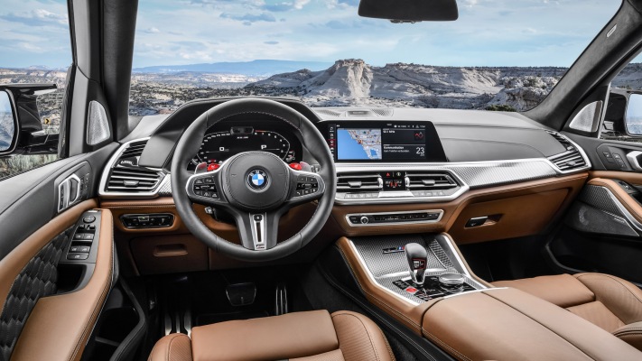 BMW X5 M Competition 2020. Desktop wallpaper