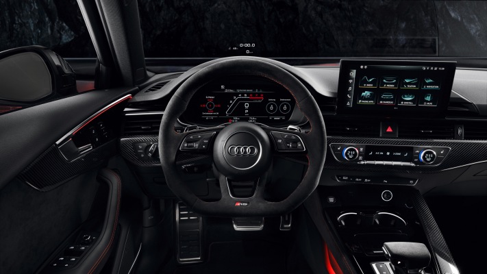 Audi RS 4 Avant 2020. Desktop wallpaper