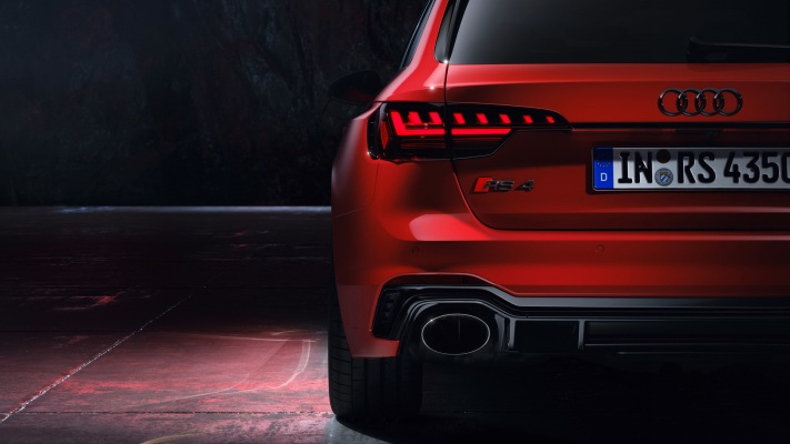 Audi RS 4 Avant 2020. Desktop wallpaper