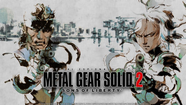 Metal Gear Solid 2: Sons of Liberty. Desktop wallpaper