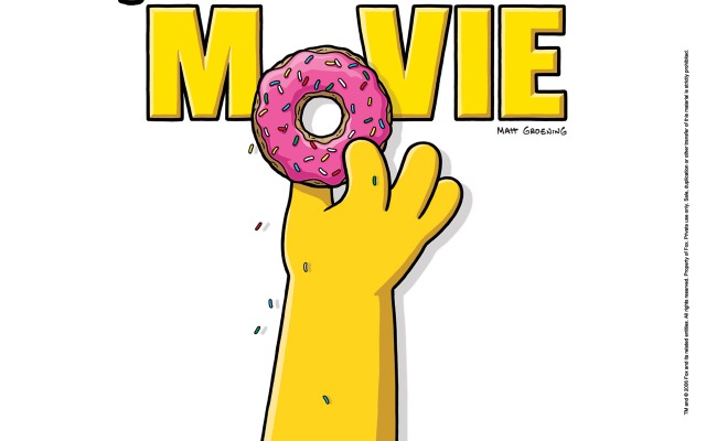 Simpsons Movie, The. Desktop wallpaper