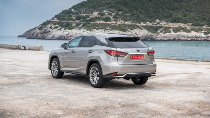 Lexus RX 450h F Sport 2020. Desktop wallpaper