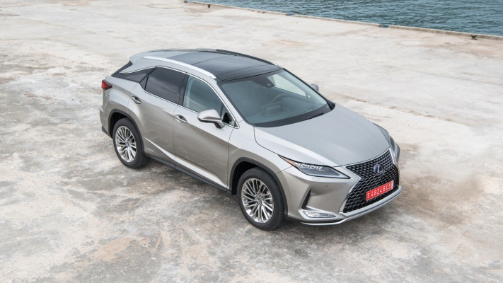 Lexus RX 450h F Sport 2020. Desktop wallpaper