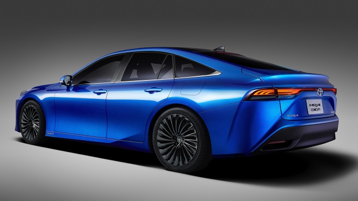 Toyota Mirai Sedan Concept 2021. Desktop wallpaper