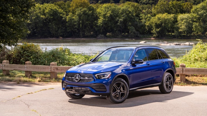 Mercedes-Benz GLC 300 4MATIC USA Version 2020. Desktop wallpaper