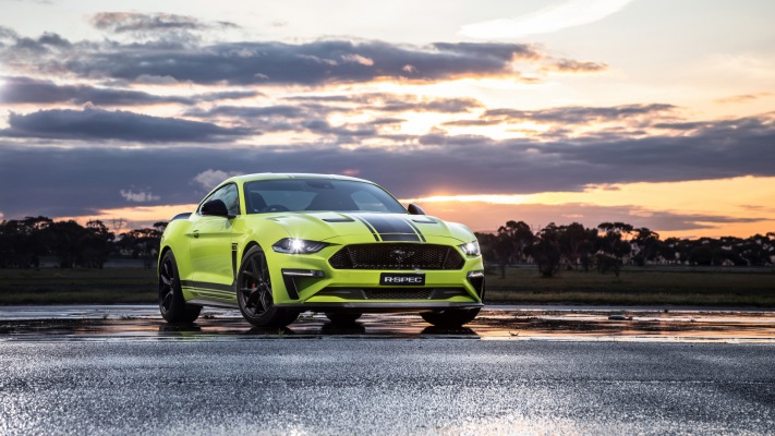 Ford Mustang R-Spec Australia Version 2020. Desktop wallpaper