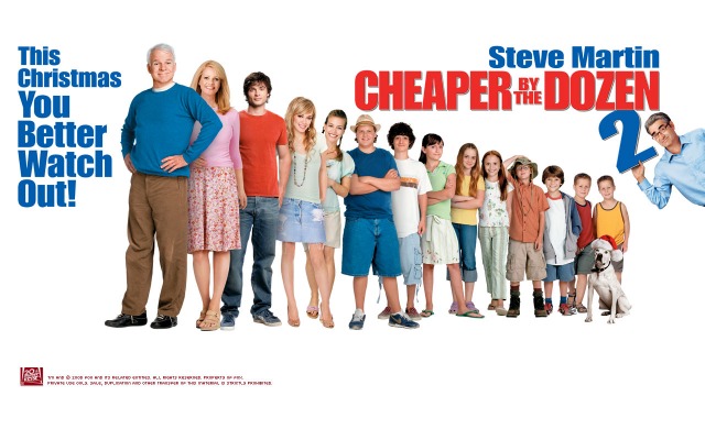 Cheaper by the Dozen 2. Desktop wallpaper