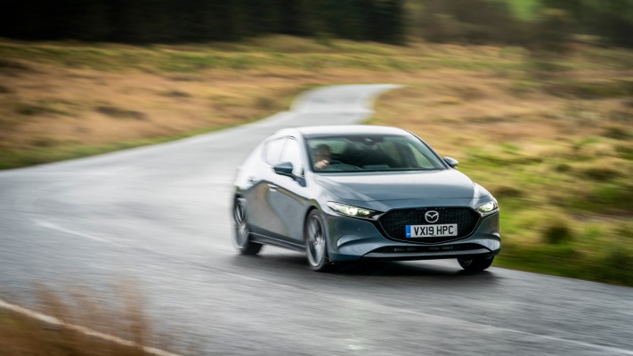 Mazda 3 SkyActiv-G GT Sport UK Version 2020. Desktop wallpaper