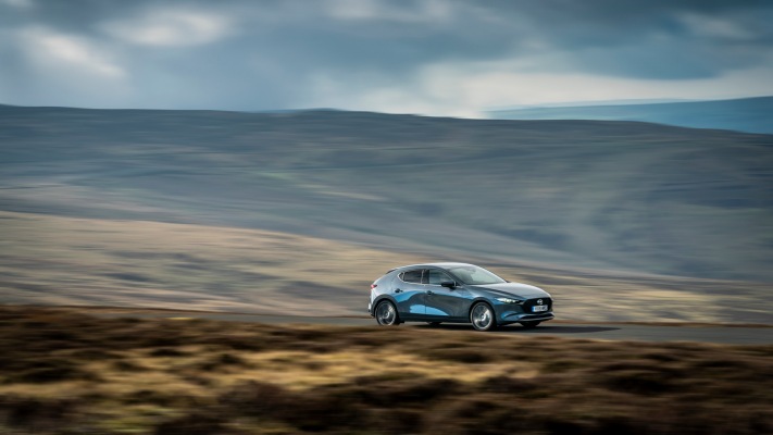 Mazda 3 SkyActiv-G GT Sport UK Version 2020. Desktop wallpaper