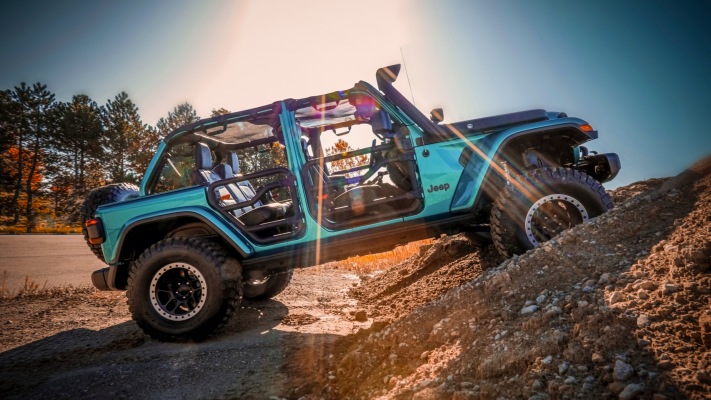 Jeep Wrangler Rubicon Mopar 2019. Desktop wallpaper