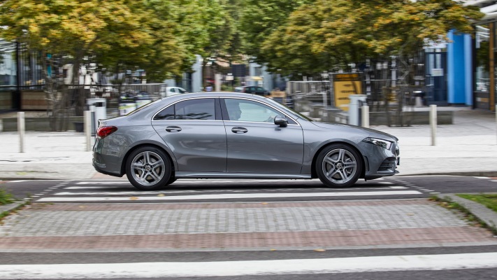 Mercedes-Benz A 250 Sedan UK Version 2019. Desktop wallpaper