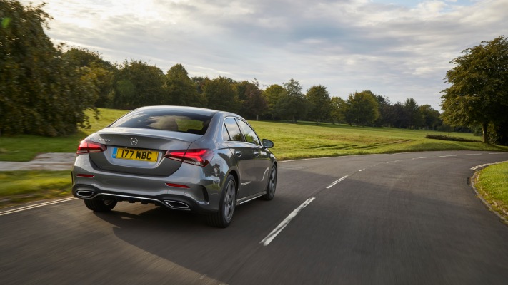 Mercedes-Benz A 250 Sedan UK Version 2019. Desktop wallpaper