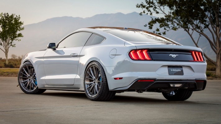 Ford Mustang Lithium Concept 2019. Desktop wallpaper