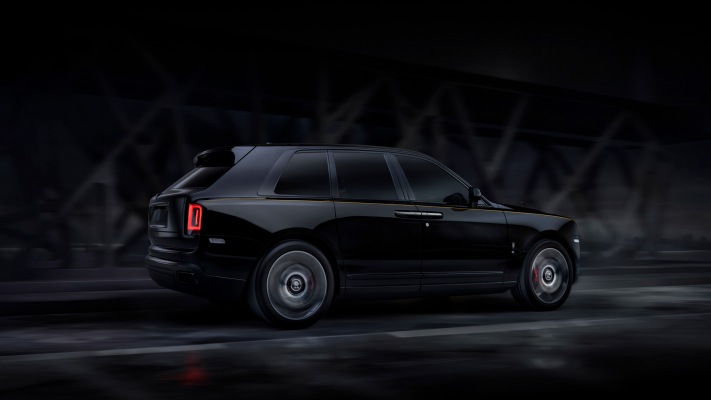 Rolls-Royce Cullinan Black Badge 2019. Desktop wallpaper