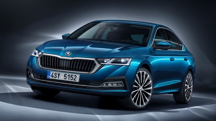 Skoda Octavia 2020. Desktop wallpaper