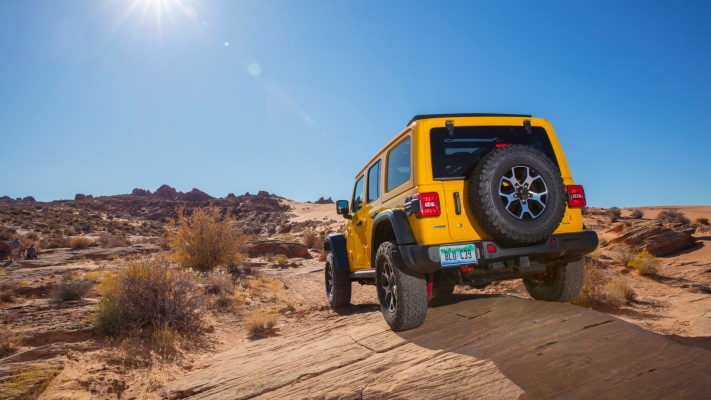 Jeep Wrangler Rubicon EcoDiesel 2020. Desktop wallpaper