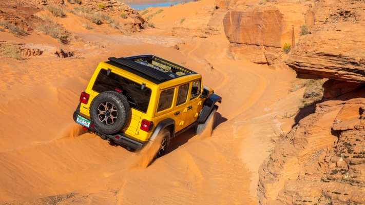 Jeep Wrangler Rubicon EcoDiesel 2020. Desktop wallpaper