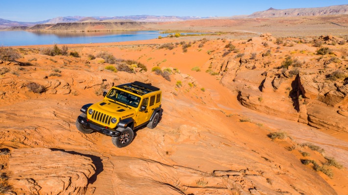 Jeep Wrangler Rubicon EcoDiesel 2020. Desktop wallpaper