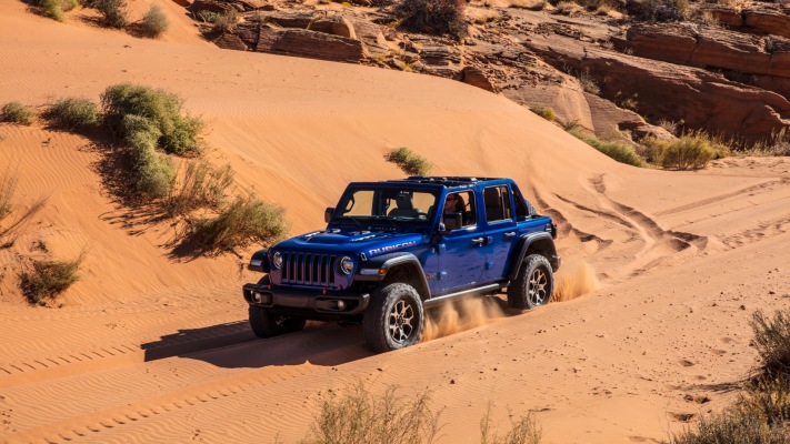 Jeep Wrangler Rubicon EcoDiesel 2020. Desktop wallpaper