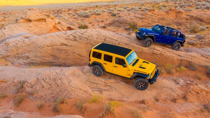 Jeep Wrangler Rubicon EcoDiesel 2020. Desktop wallpaper