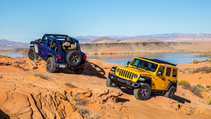 Jeep Wrangler Rubicon EcoDiesel 2020. Desktop wallpaper