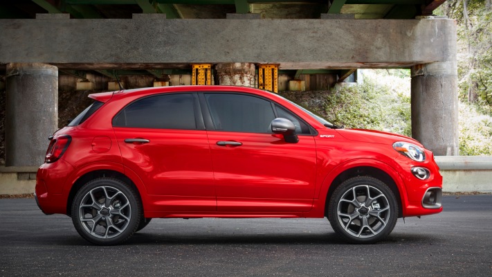 Fiat 500X Sport USA Version 2020. Desktop wallpaper