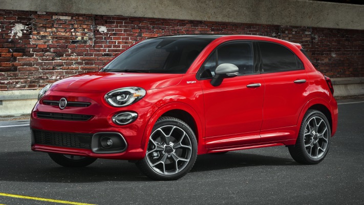 Fiat 500X Sport USA Version 2020. Desktop wallpaper