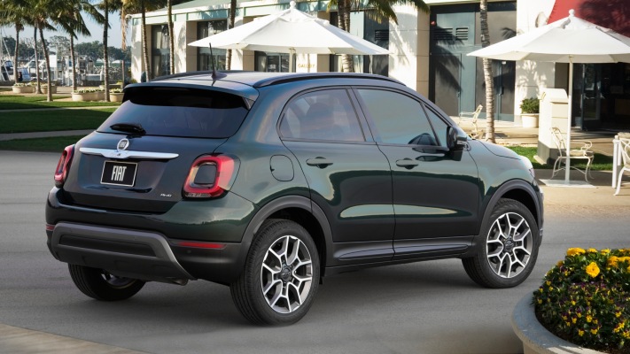 Fiat 500X Trekking USA Version 2020. Desktop wallpaper