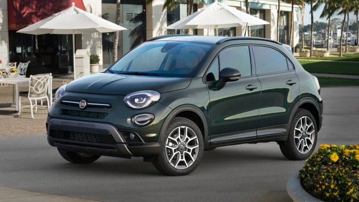 Fiat 500X Trekking USA Version 2020. Desktop wallpaper