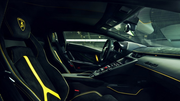 Lamborghini Aventador SVJ Novitec 2019. Desktop wallpaper