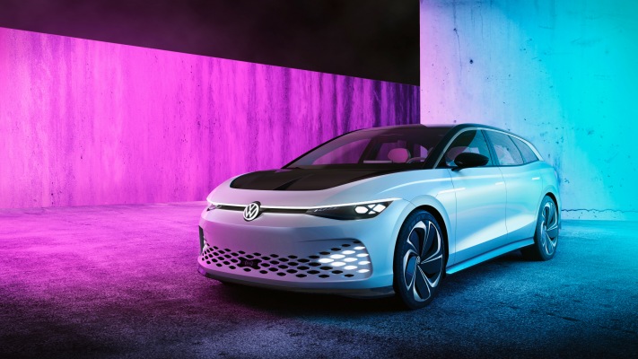 Volkswagen ID. Space Vizzion Concept 2019. Desktop wallpaper