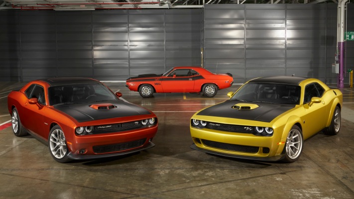 Dodge Challenger 50th Anniversary Edition 2020. Desktop wallpaper