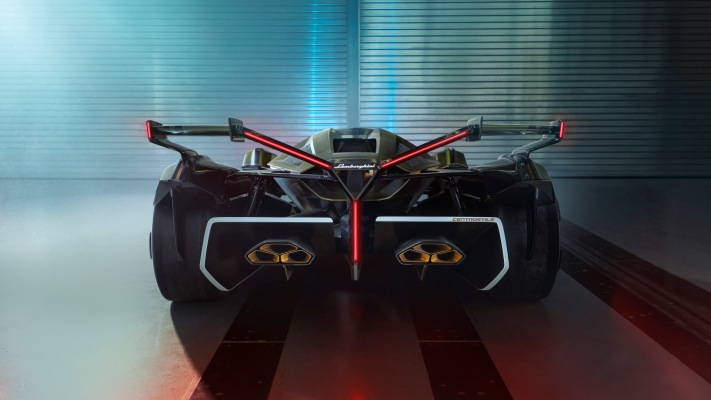 Lamborghini Lambo V12 Vision Gran Turismo 2019. Desktop wallpaper