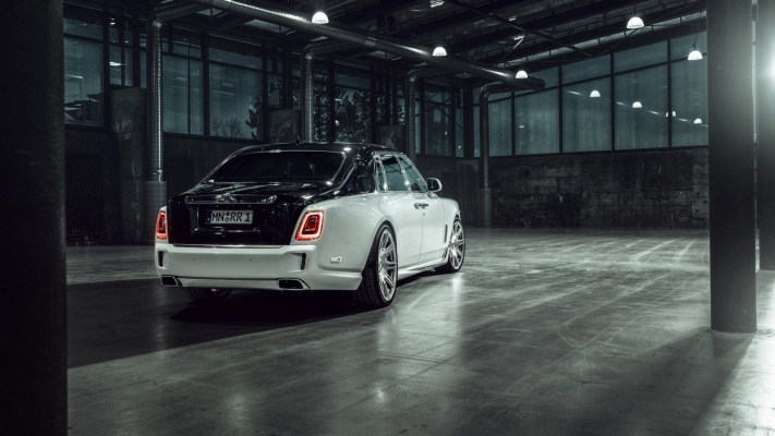 Rolls-Royce Phantom Spofec 2019. Desktop wallpaper