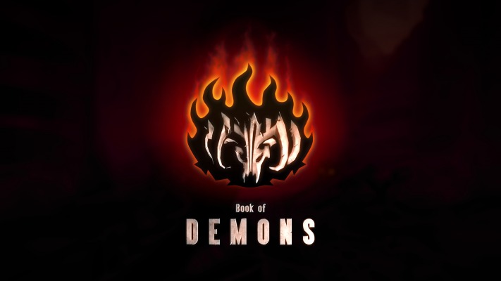 Book of Demons. Desktop wallpaper