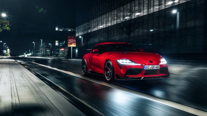 Toyota GR Supra AC Schnitzer 2019. Desktop wallpaper