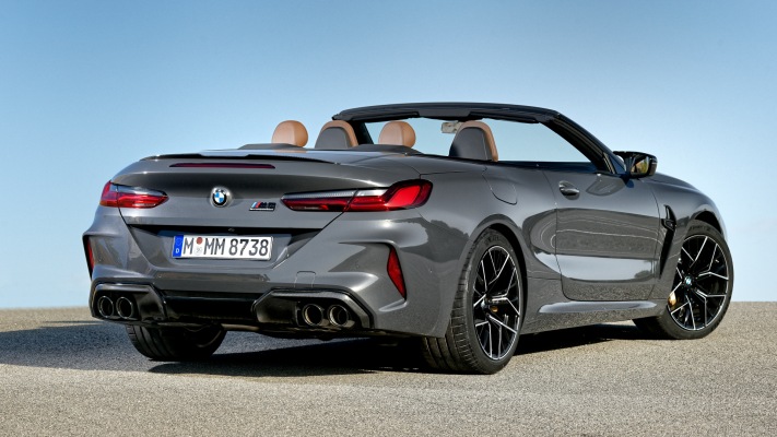 BMW M8 Competition Convertible 2020. Desktop wallpaper