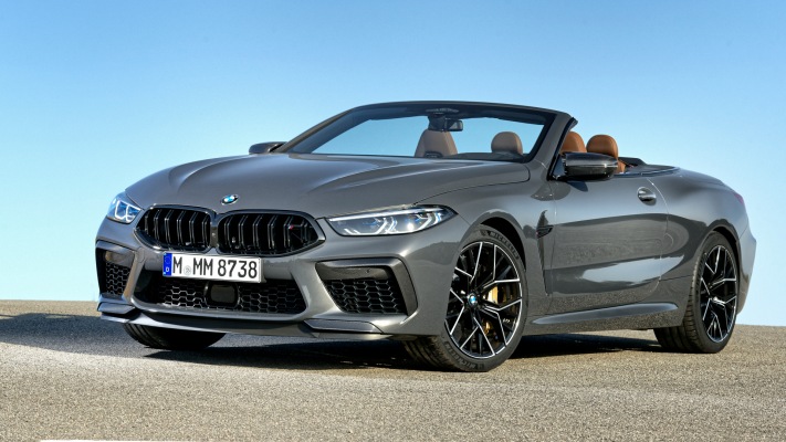 BMW M8 Competition Convertible 2020. Desktop wallpaper