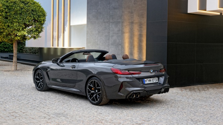 BMW M8 Competition Convertible 2020. Desktop wallpaper