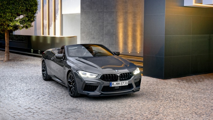 BMW M8 Competition Convertible 2020. Desktop wallpaper