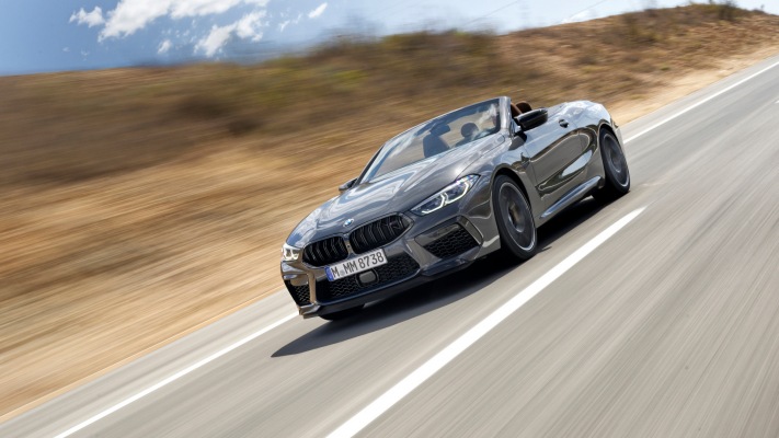 BMW M8 Competition Convertible 2020. Desktop wallpaper