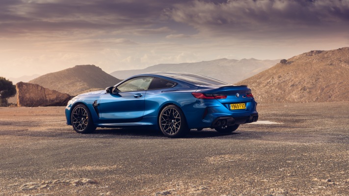 BMW M8 Competition Coupe UK Version 2020. Desktop wallpaper