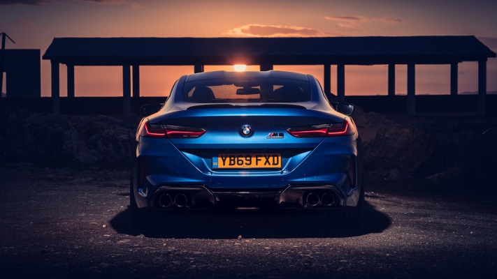 BMW M8 Competition Coupe UK Version 2020. Desktop wallpaper