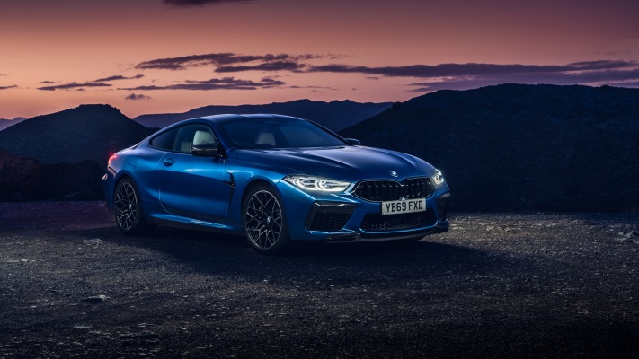 BMW M8 Competition Coupe UK Version 2020. Desktop wallpaper